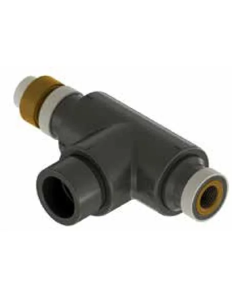 ADAPTADOR EN T CON ROSCA MACHO/HEMBRA - PE4710 230PSI IPS